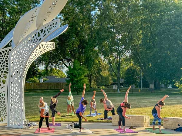 Yoga by the Lake Yoga by the Lake